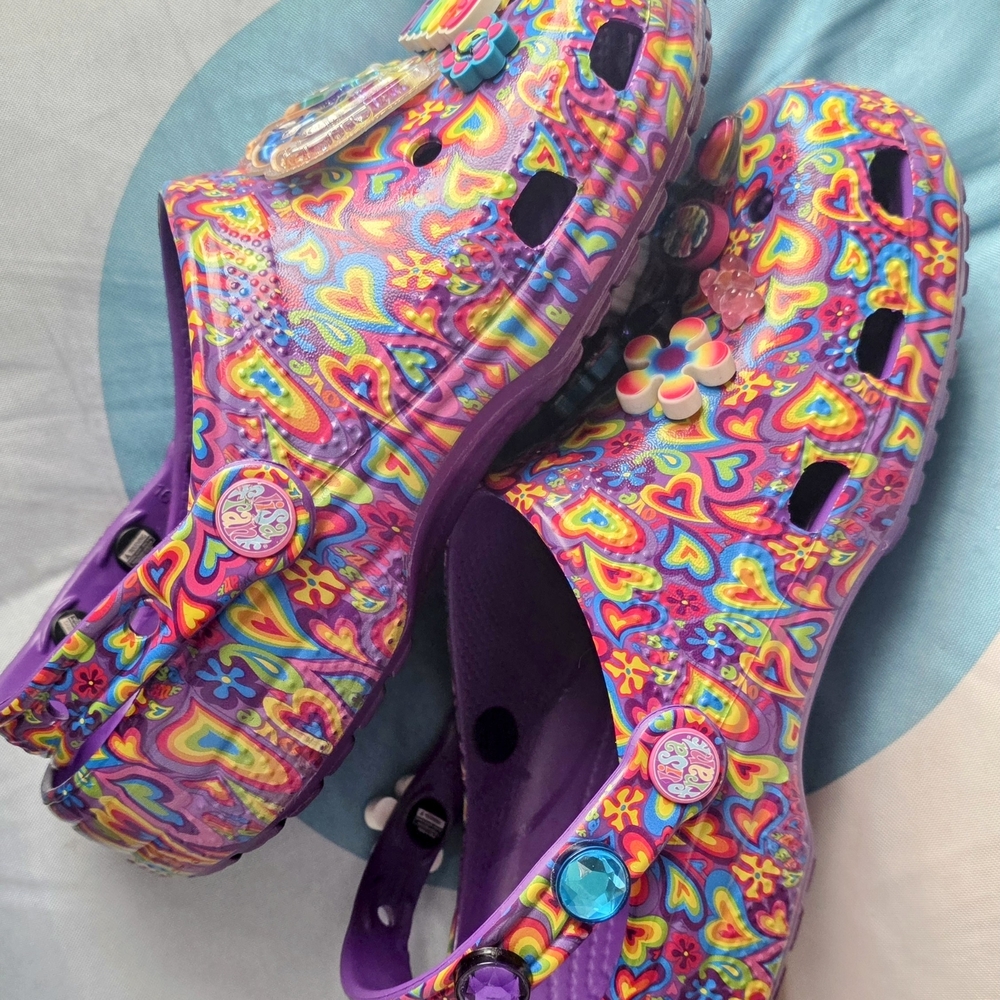 Lisa Frank Limited Edition Crocs – Size 8 – Rare! - Picture 4 of 8